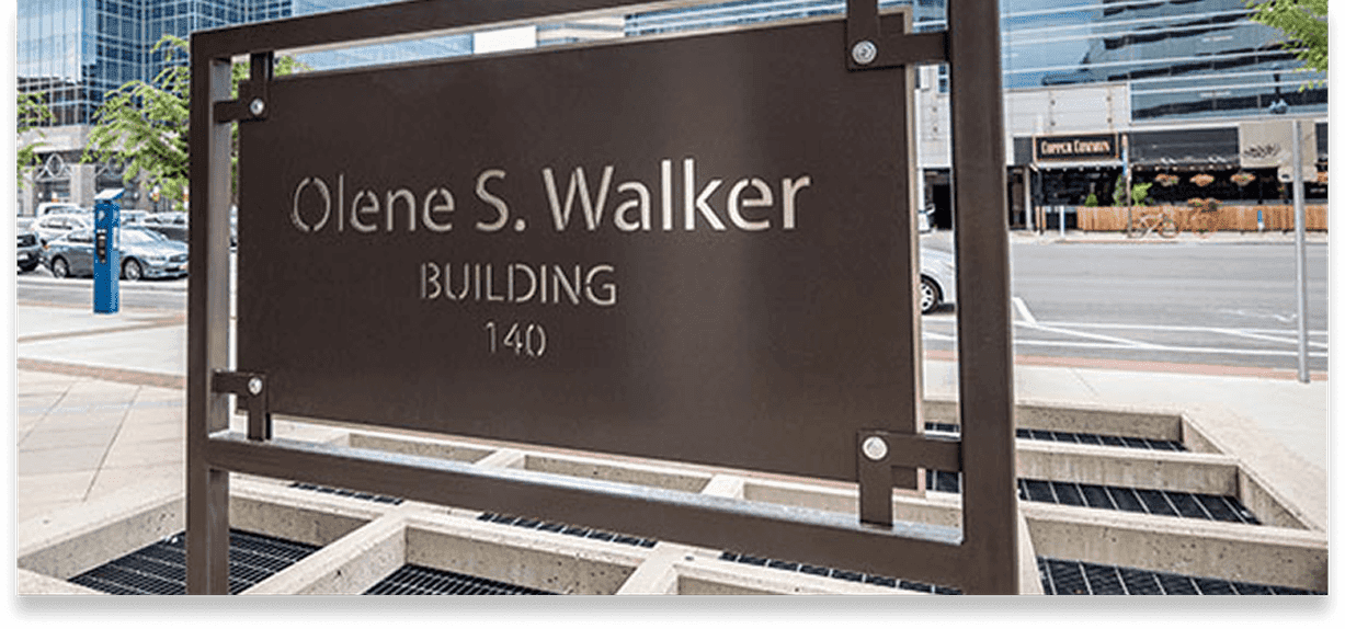 Laser-Cut Metal Signs